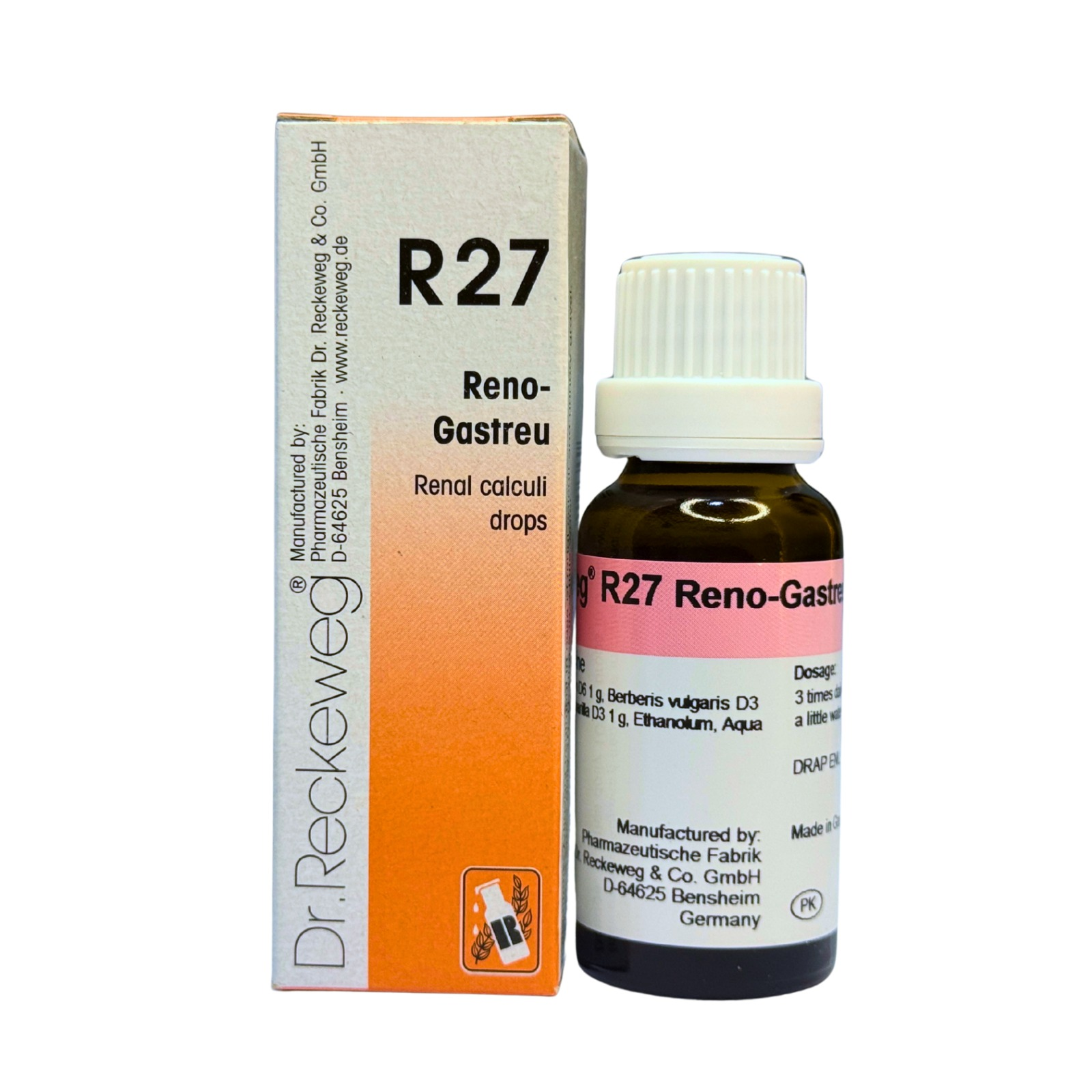 Dr. Reckeweg R27 Kidney Stone Drops
